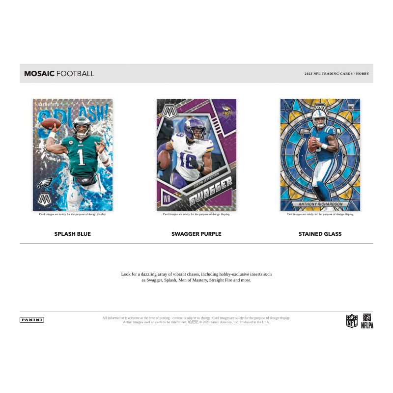2023 Panini Mosaic Football Hobby Box Giant