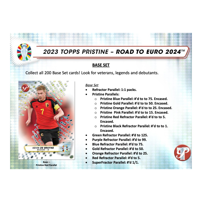 2025 Topps Pristine Road to Euro 2025 Soccer Hobby Box