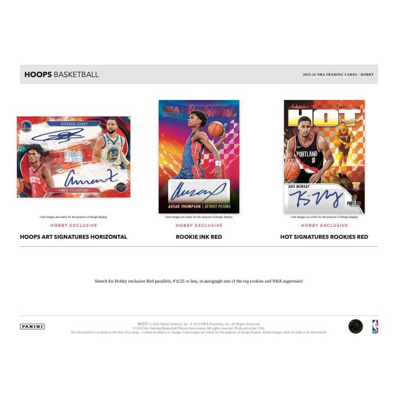 2023/24 PANINI HOOPS BASKETBALL HOBBY BOX – Jaspys