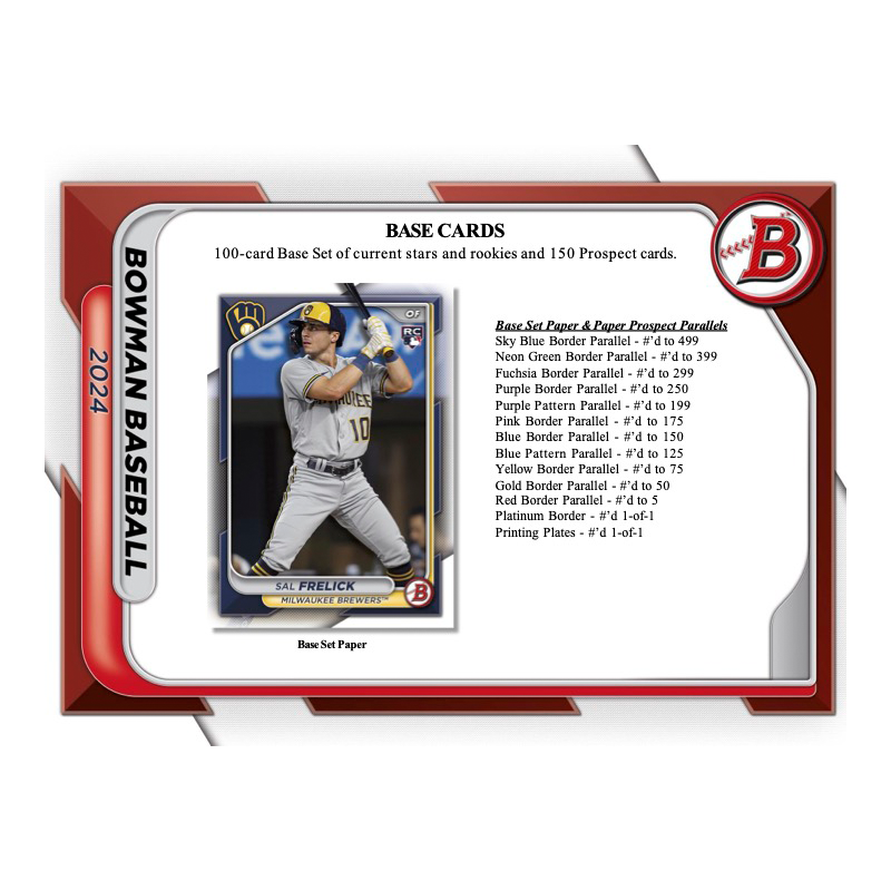 2024 Bowman Baseball Jumbo Box Giant