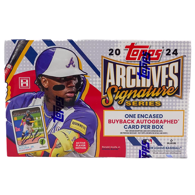 2025 Topps Archives Signature Series Active Player Ed. Box