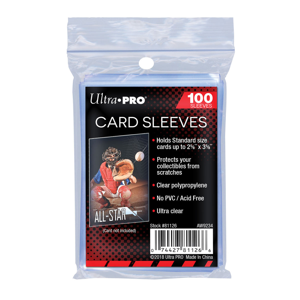 Ultra Pro Soft Card Sleeves (100ct) | Giant Sports Cards Ultra Pro Soft Card Sleeves (100ct) | Giant Sports Cards