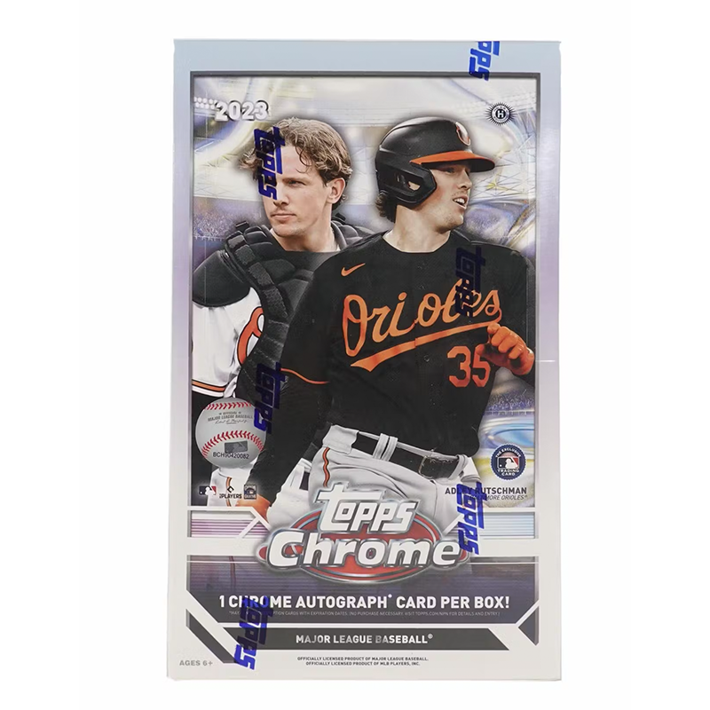 2023 Topps Chrome Baseball Hobby Box | Giant Sports Cards