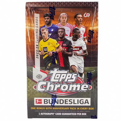 2023/24 Topps Chrome Bundesliga Soccer Hobby Box