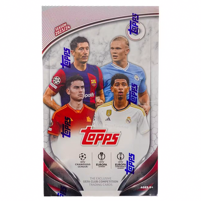 2023/24 Topps UEFA Competitions Club Soccer Hobby Box