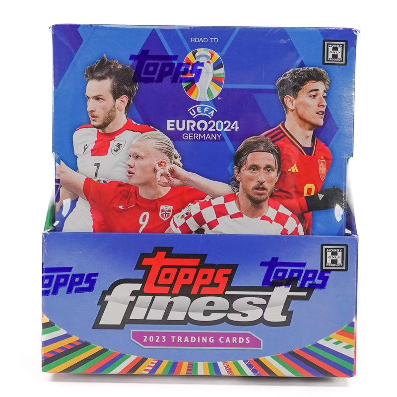 2024 Topps Finest Road to UEFA Euro Soccer Hobby Box Giant