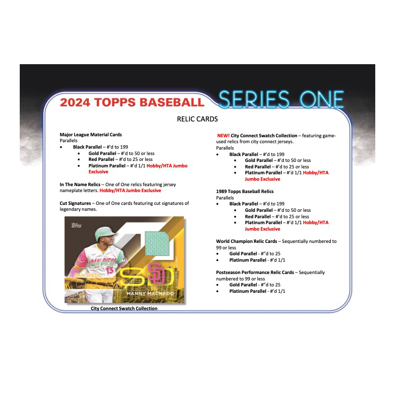 2024 Topps Series 1 Baseball Hobby Box | Giant