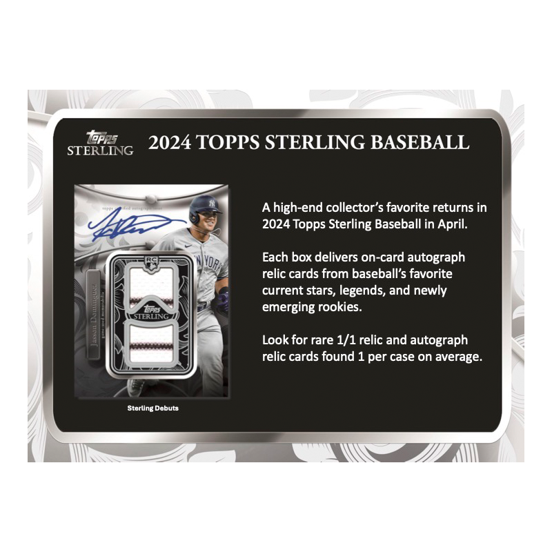 rare topps baseball cards 2024 Sterling Hobby Box Spider-Man Magic Look for rare To Pokemon Scarlet & Violet Pack Options:Lairon (Unsearched)