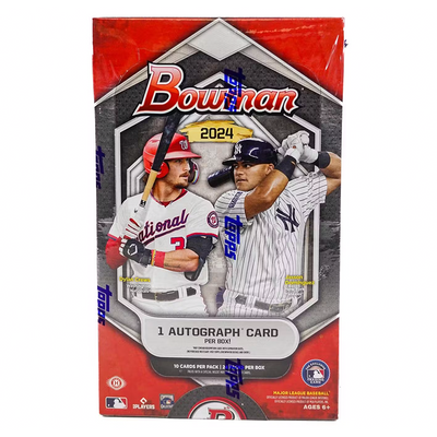 2024 Bowman Baseball Hobby 12 Box Case