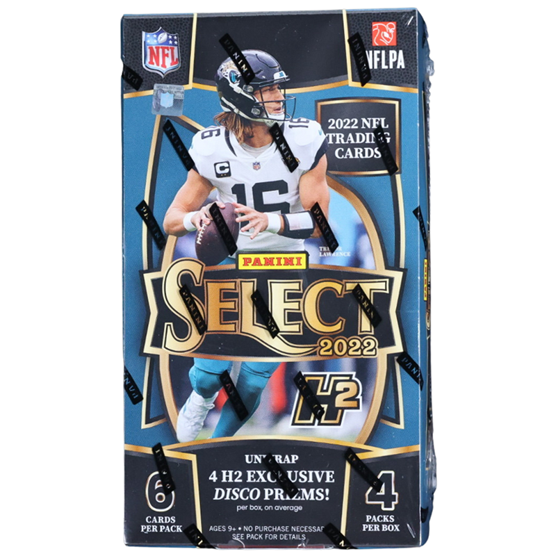 2022 Panini Select Football Hobby Hybrid H2 20-Box Case