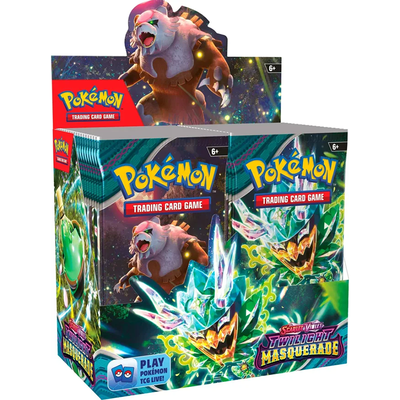 Pokemon TCG: Scarlet and Violet Twilight Masquerade Booster 6 Box Case