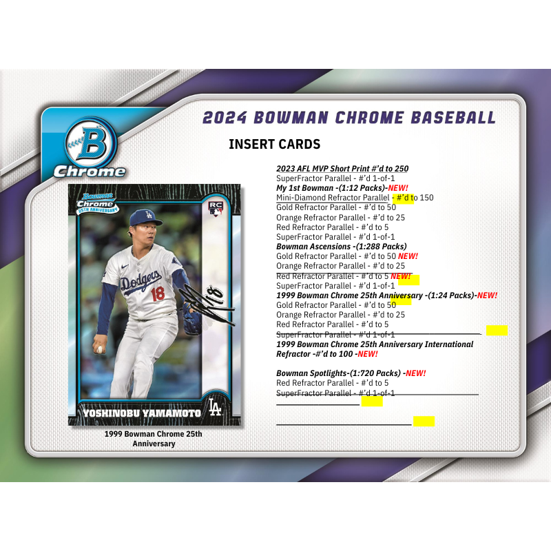 Bowman 2024 chrome