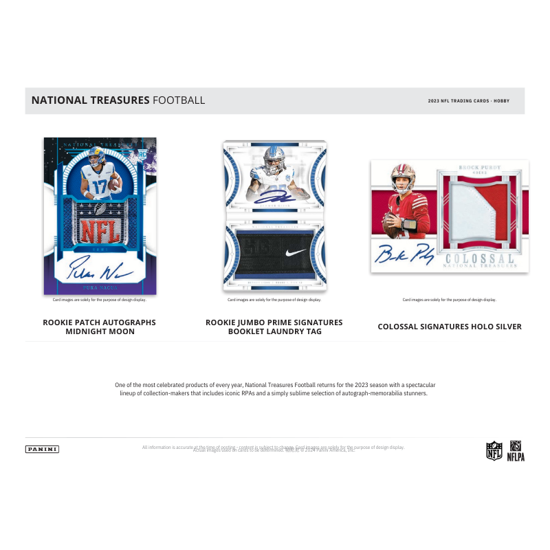 National sale treasure football booklet