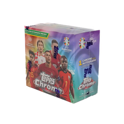 2023/24 Topps Chrome UEFA EURO Soccer Hobby Box