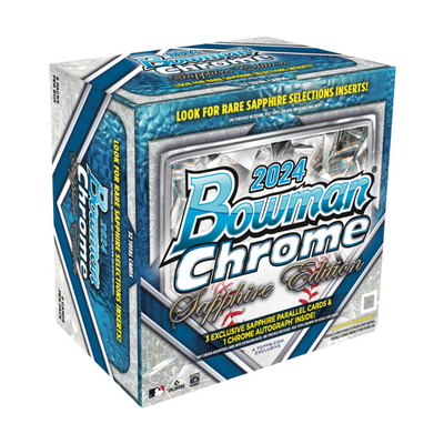 2024 Bowman Chrome Baseball Sapphire Edition Box