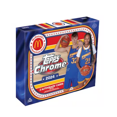 2024 Topps McDonalds All-American Chrome Basketball Hobby Box