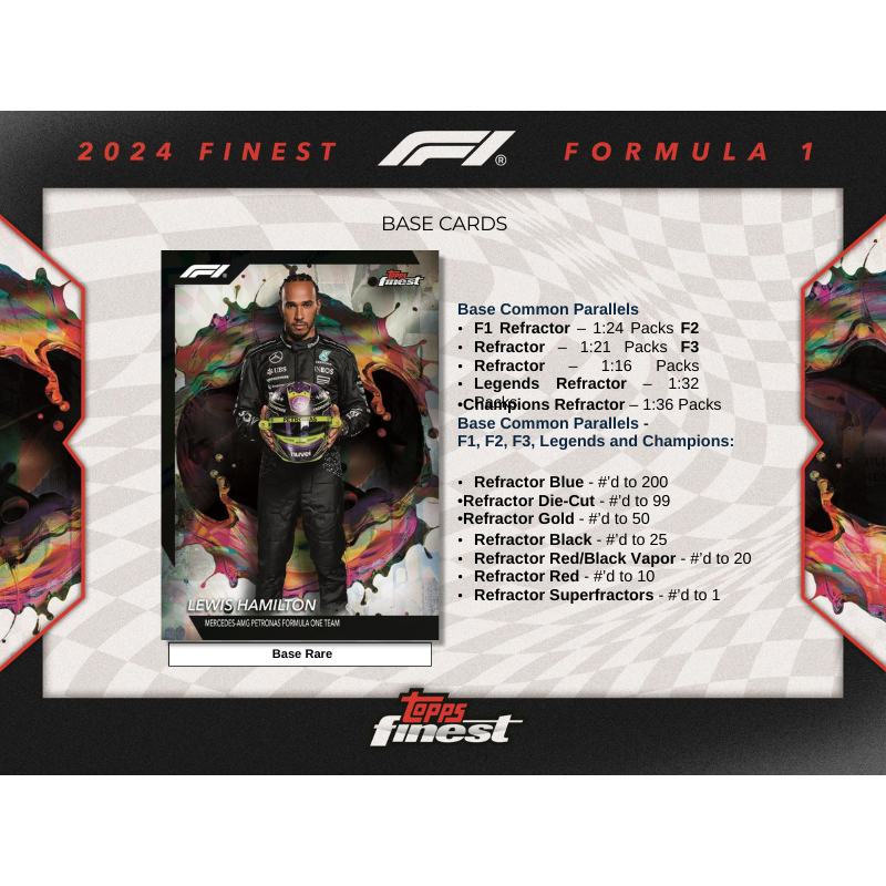 topps f1 2024 rare cards 2024 Topps Finest Formula 1 Hobby Box