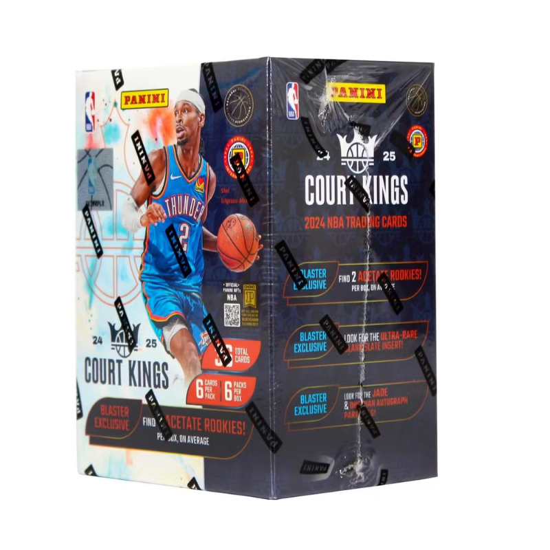 kings court 1st edition booster box 2024/25 Panini Court Kings International Blaster Box