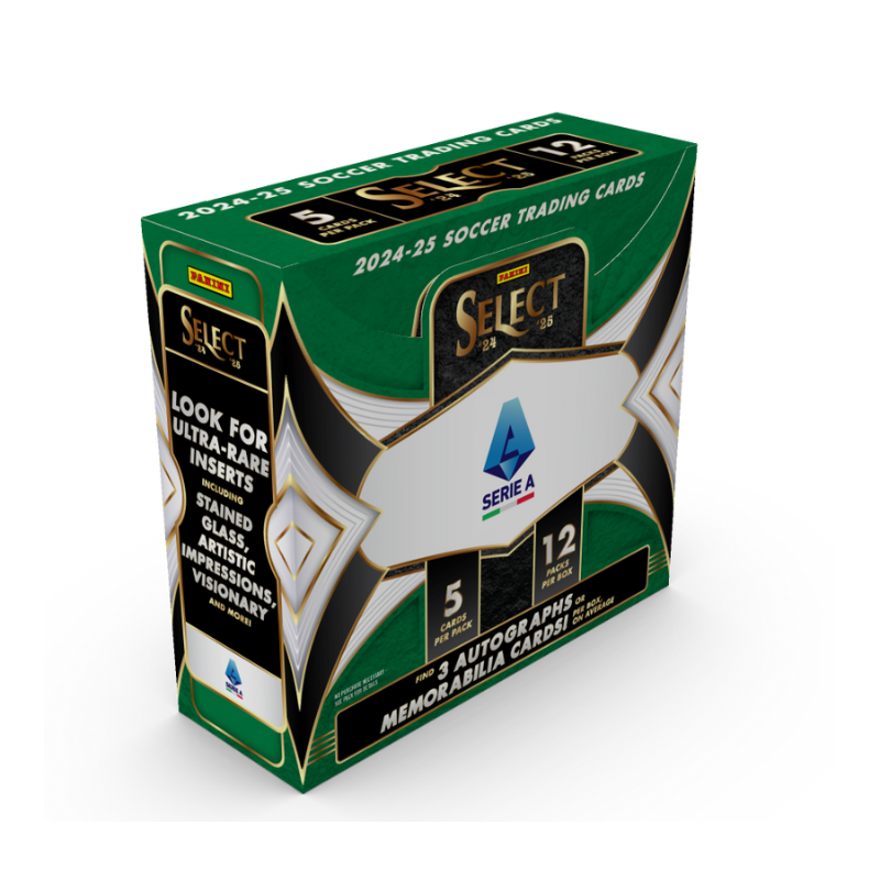2024/25 Panini Select Serie A Soccer Hobby Box 2024/25 Panini Select Serie A Soccer Hobby Box