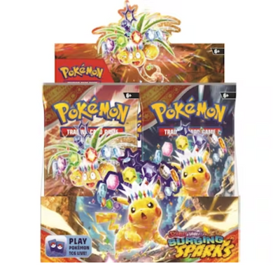 Pokemon TCG: Scarlet And Violet Surging Sparks Booster 6 Box Case