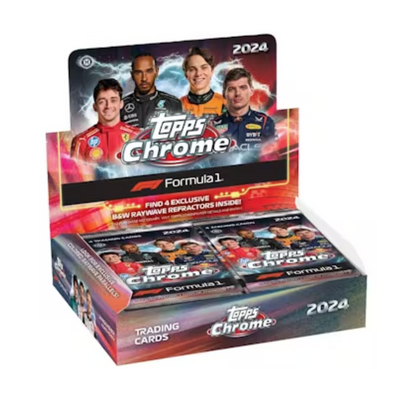 2024 Topps Chrome Formula 1 Qualifying Lap Box