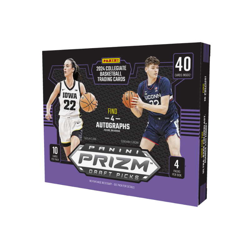 パフィン カードセット 2024/25 Panini Prizm Draft Picks Collegiate Basketball Hobby Box