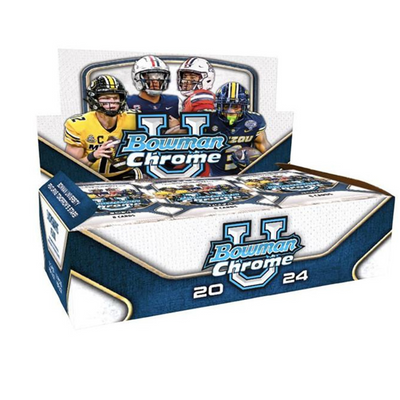 2024 Bowman University Chrome Football Jumbo Box