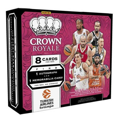 2023/24 Panini Crown Royale Euroleague Basketball Hobby Box