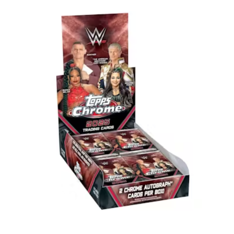 2025 Topps Chrome WWE Hobby Box