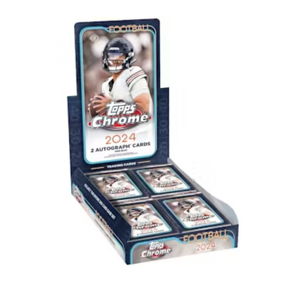 2024 Topps Chrome Football Hobby Box