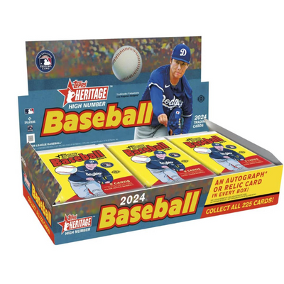 2024 Topps Heritage High Number Baseball Hobby Box