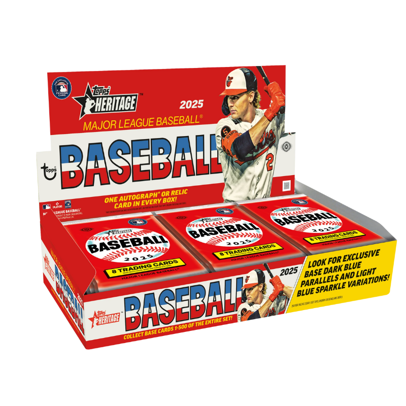 MLB TOPPS HERITAGE 2025 HOBBY BOX 未開封 2025 Topps Heritage Baseball Hobby Box