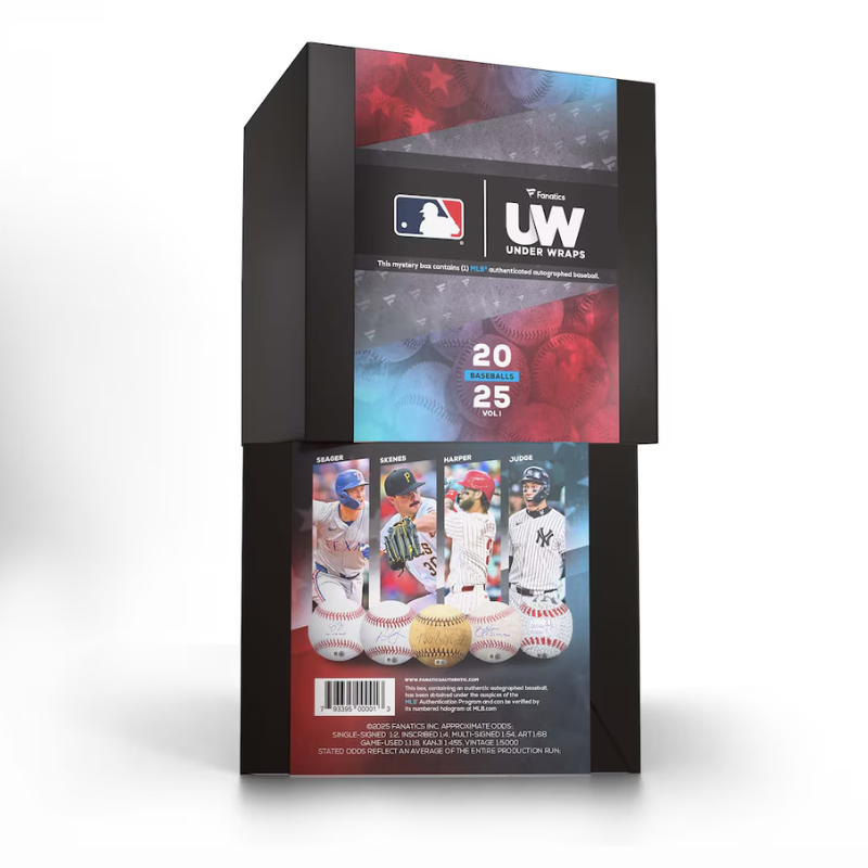 2025 Fanatics Under Wraps Baseball 2025 Fanatics Under Wraps Baseball