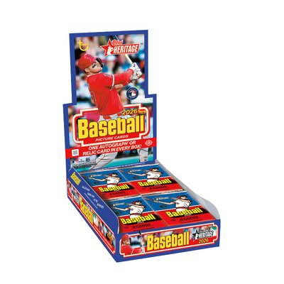 2026 Topps Heritage Baseball Hobby Box