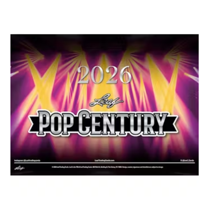 2022 Leaf l Pop Century 新品未開封ボックス 2022 Leaf Metal Pop Century Hobby Box | Steel City Collectibles
