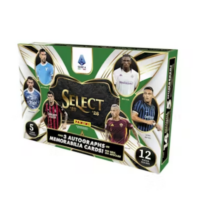 2025/26 Panini Select Serie A Soccer Hobby Box