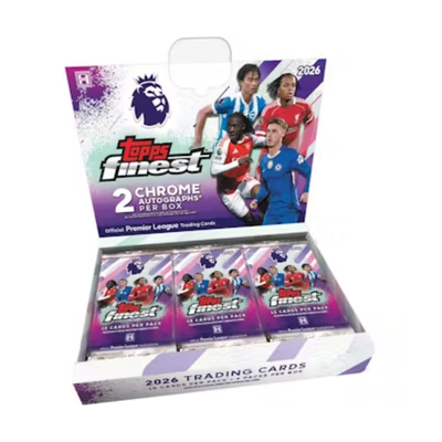 2025/26 Topps Finest English Premier League EPL Hobby Box