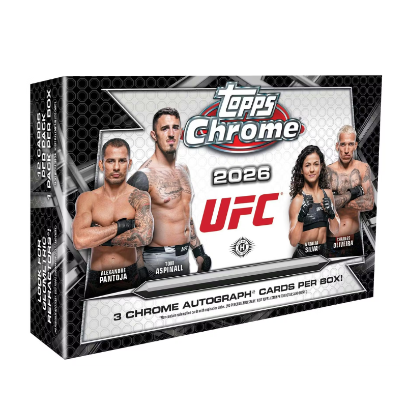 UFC製 モスカート120P 6個 2026 Topps Chrome UFC Delight Box