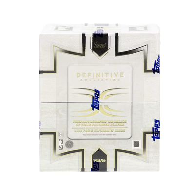 2025/26 Topps Definitive Basketball Hobby 2 Box Case