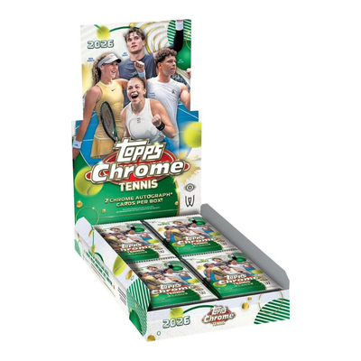 2026 Topps Chrome Tennis Hobby Box