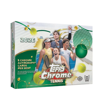 2026 Topps Chrome Tennis Delight Box