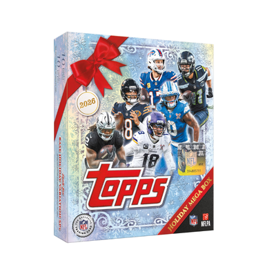 2026 Topps Holiday Football Mega Box