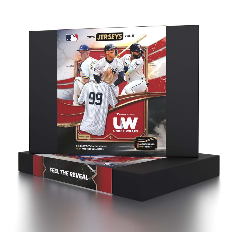 2026 Fanatics Under Wraps MLB Baseball Jersey Vol. 2 2026 Fanatics Under Wraps MLB Baseball Jersey Vol. 2