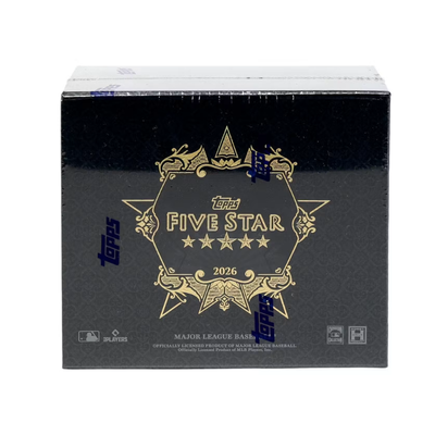 2026 Topps Five Star Baseball Hobby 3 Box Case