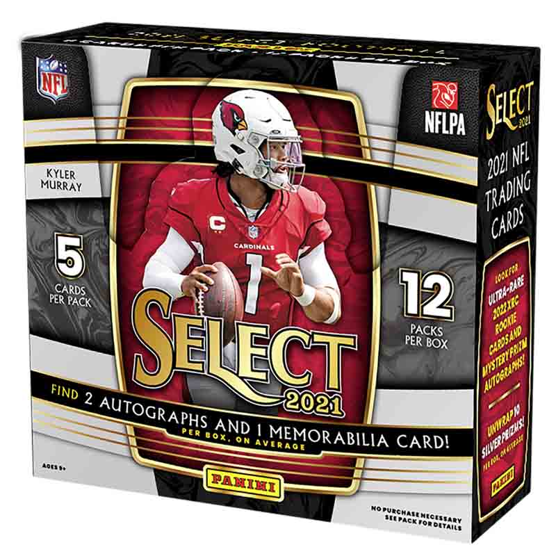 2022 Panini Select Football Hobby 12 Box Case