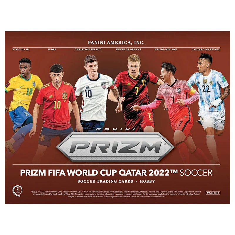 (4) Panini prizm Qatar World Cup online 6 packs 4 cards SEALED